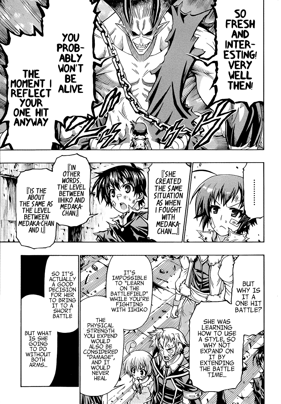 Medaka Box Chapter 178 page 13 - Chapter 178 : The 178th Suggestion - I cannot promise that
