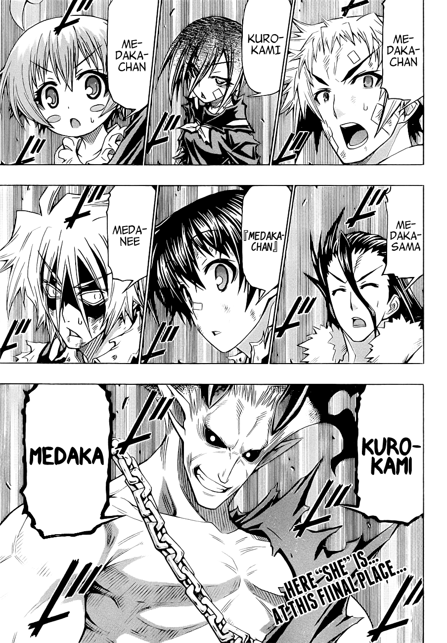 Medaka Box Chapter 178 page 3 - Chapter 178 : The 178th Suggestion - I cannot promise that