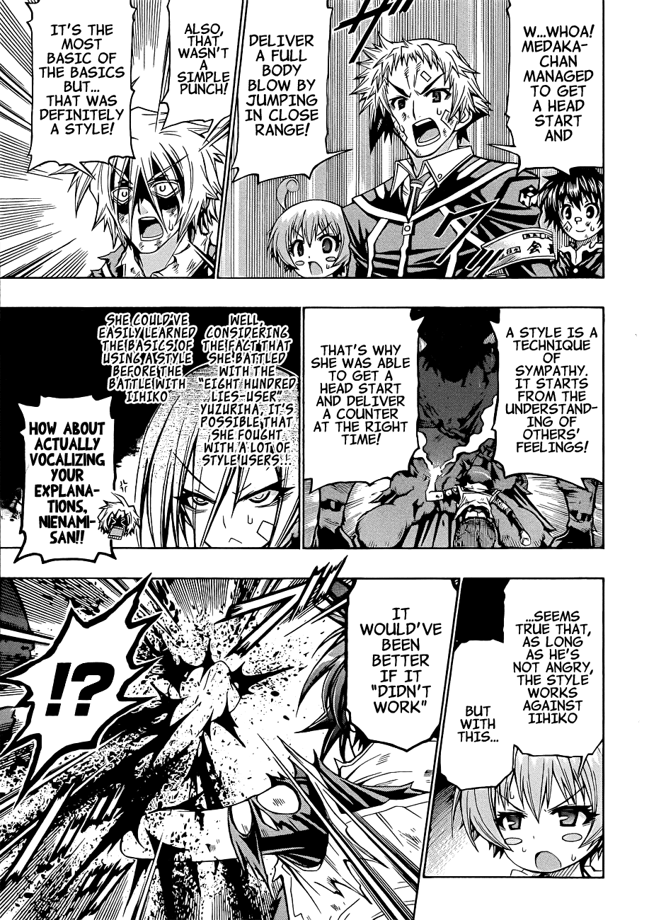 Medaka Box Chapter 178 page 9 - Chapter 178 : The 178th Suggestion - I cannot promise that