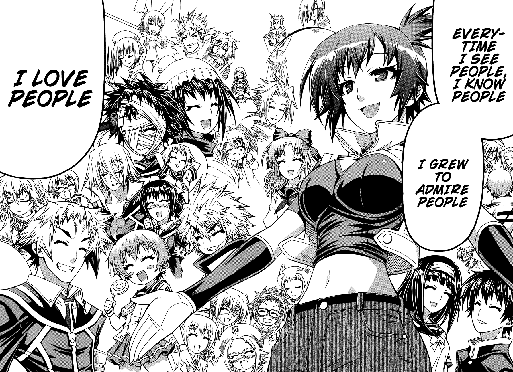 Medaka Box Chapter 179 page 12 - Chapter 179 : The 179th Suggestion - I love people