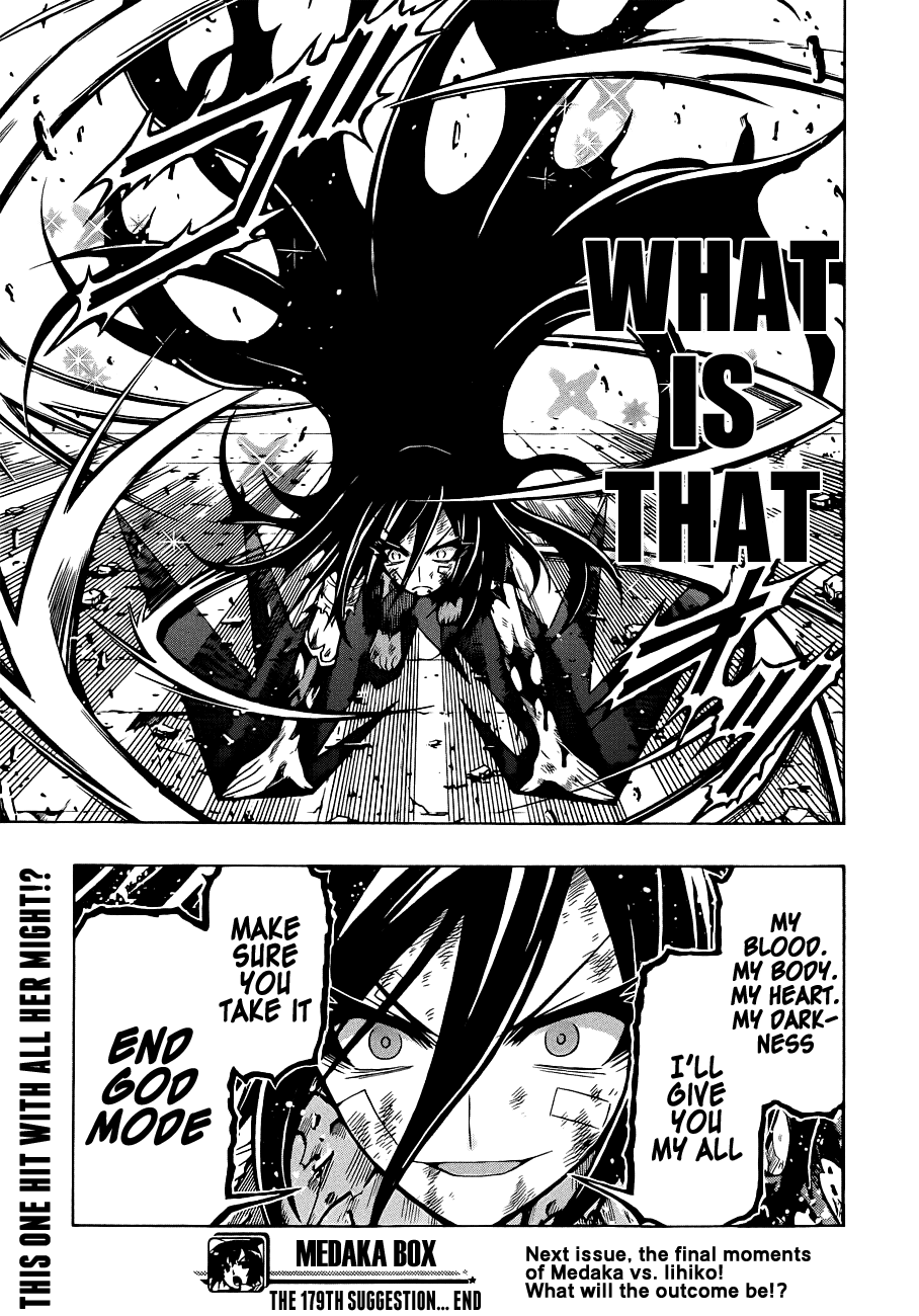 Medaka Box Chapter 179 page 20 - Chapter 179 : The 179th Suggestion - I love people