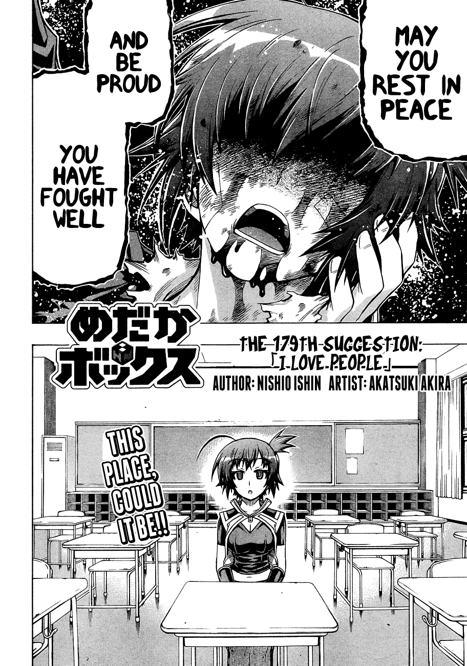 Medaka Box Chapter 179 page 4 - Chapter 179 : The 179th Suggestion - I love people