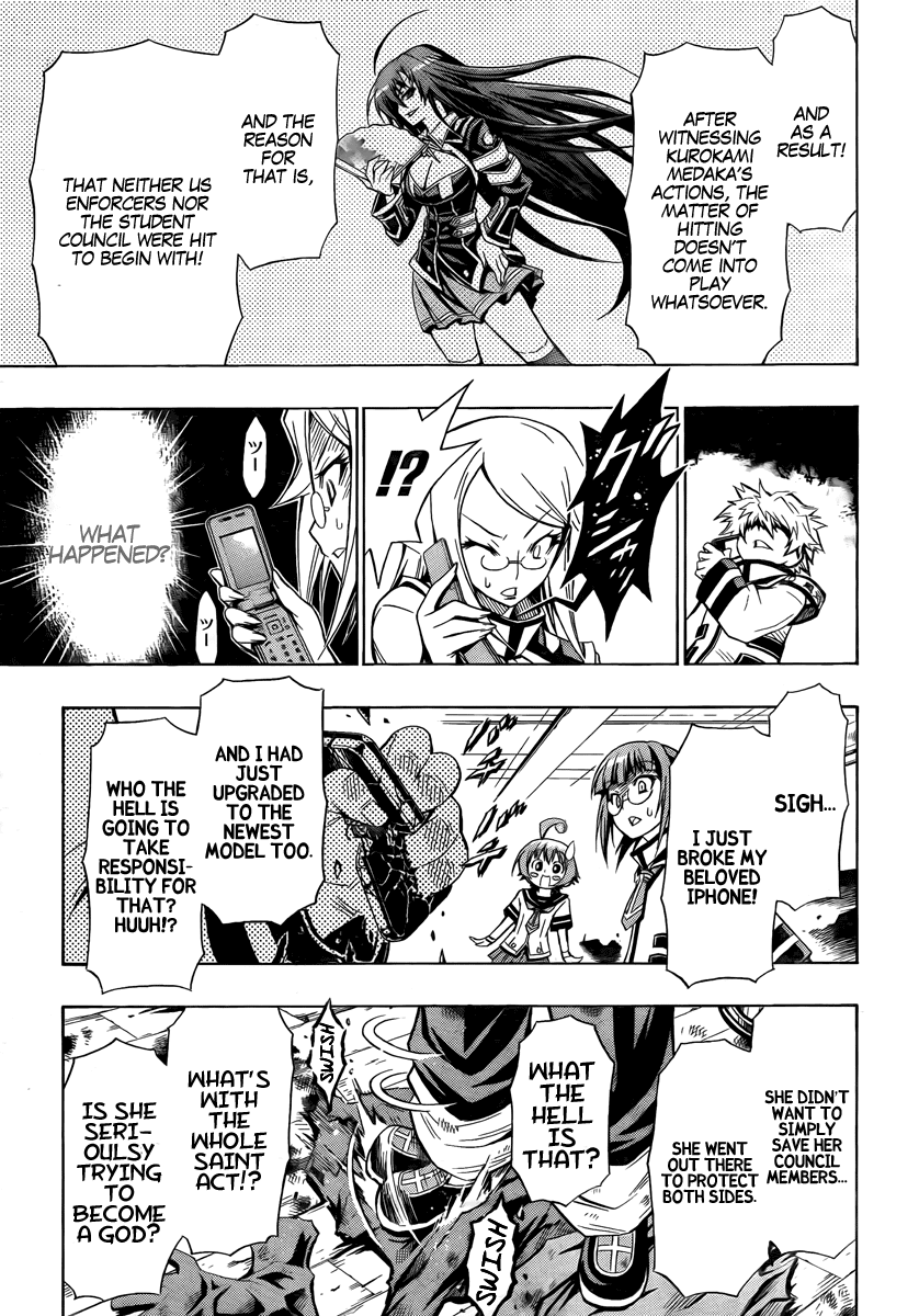 Medaka Box Chapter 18 page 6 - Chapter 18 : The 18th Suggestion - That's Not Fair