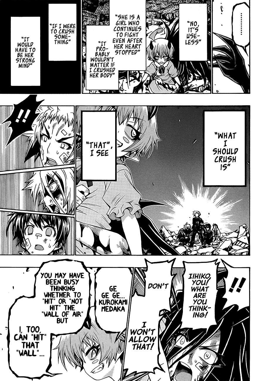 Medaka Box Chapter 181 page 12 - Chapter 181 : The 181st Suggestion - You Lost