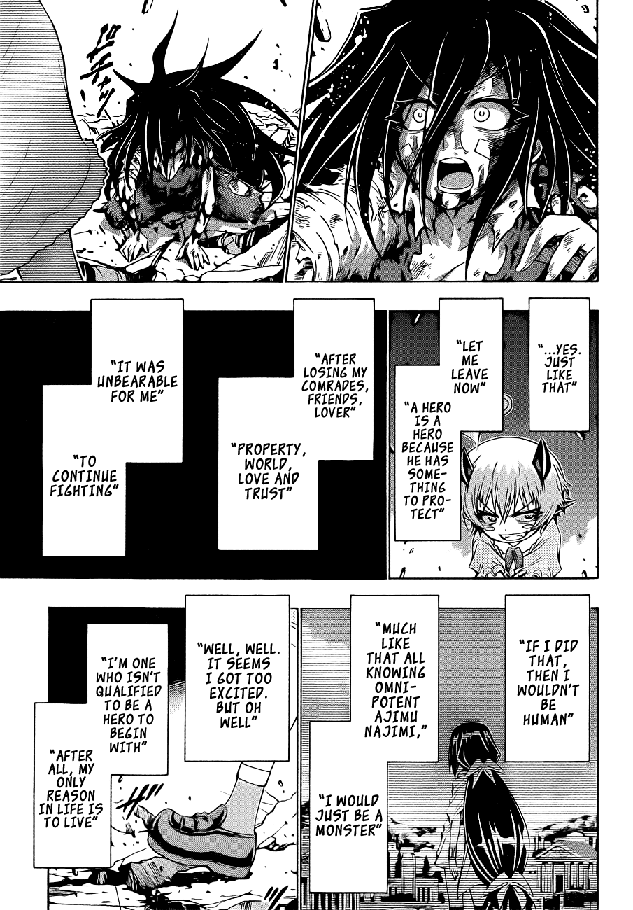 Medaka Box Chapter 181 page 14 - Chapter 181 : The 181st Suggestion - You Lost