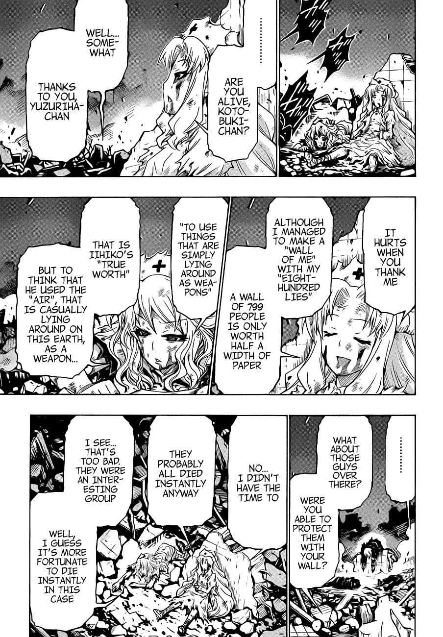 Medaka Box Chapter 181 page 16 - Chapter 181 : The 181st Suggestion - You Lost