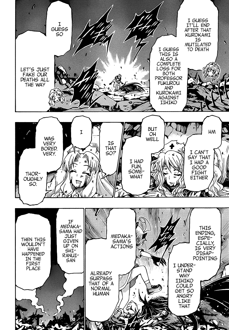Medaka Box Chapter 181 page 17 - Chapter 181 : The 181st Suggestion - You Lost