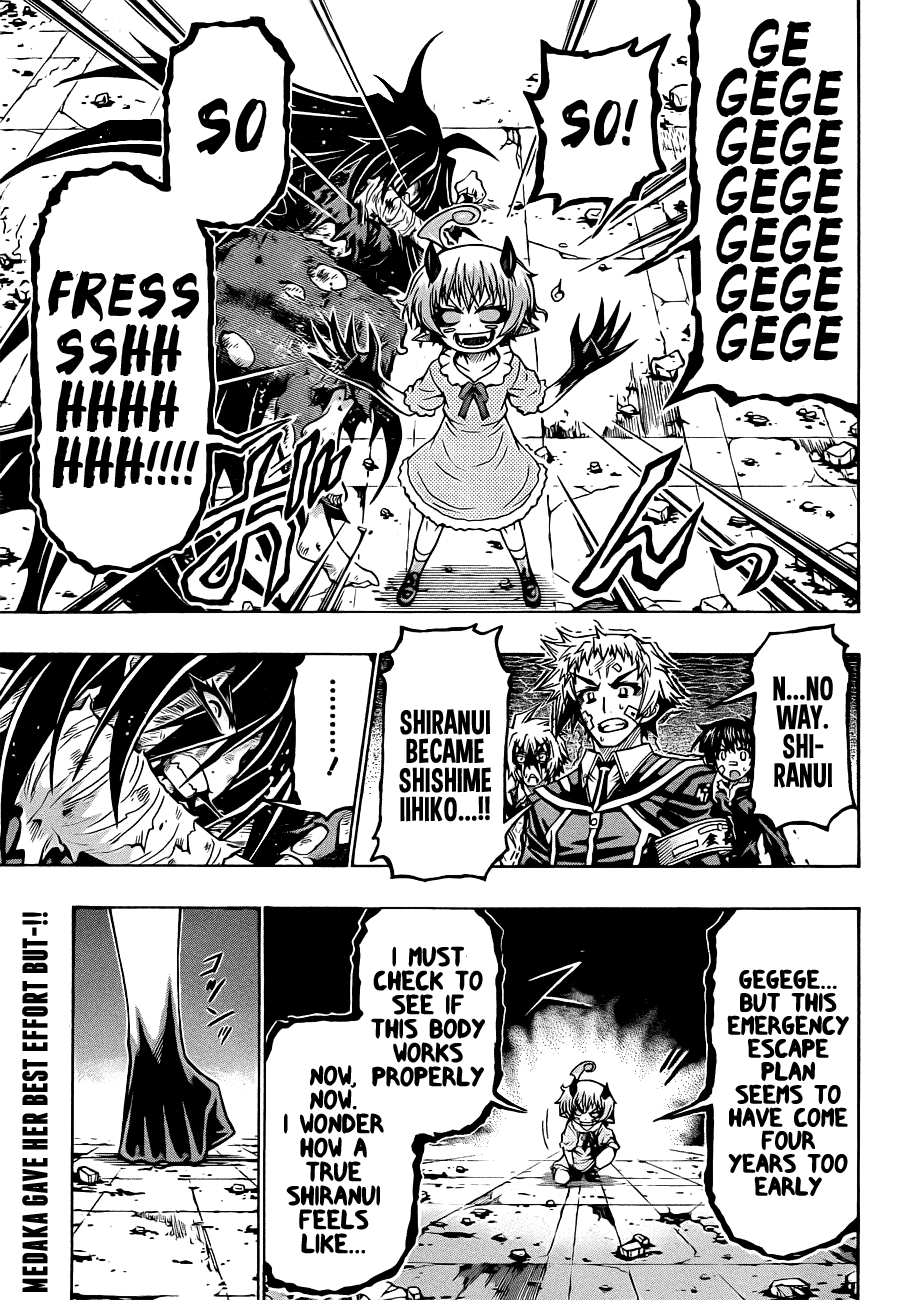 Medaka Box Chapter 181 page 3 - Chapter 181 : The 181st Suggestion - You Lost