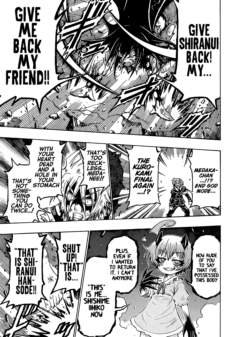 Medaka Box Chapter 181 page 7 - Chapter 181 : The 181st Suggestion - You Lost