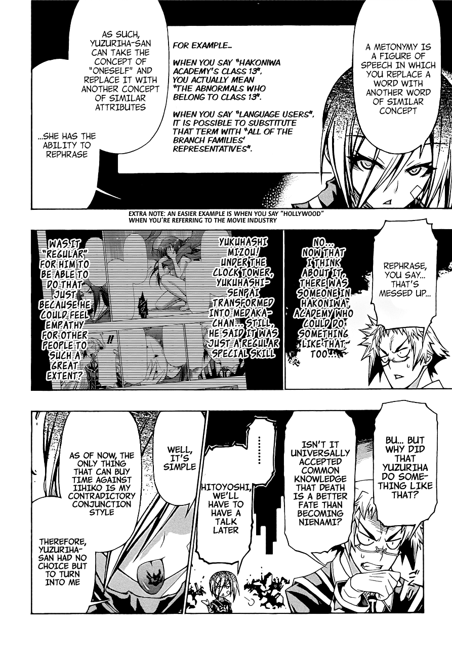Medaka Box Chapter 182 page 10 - Chapter 182 : The 182nd Suggestion - My Words Will Reach