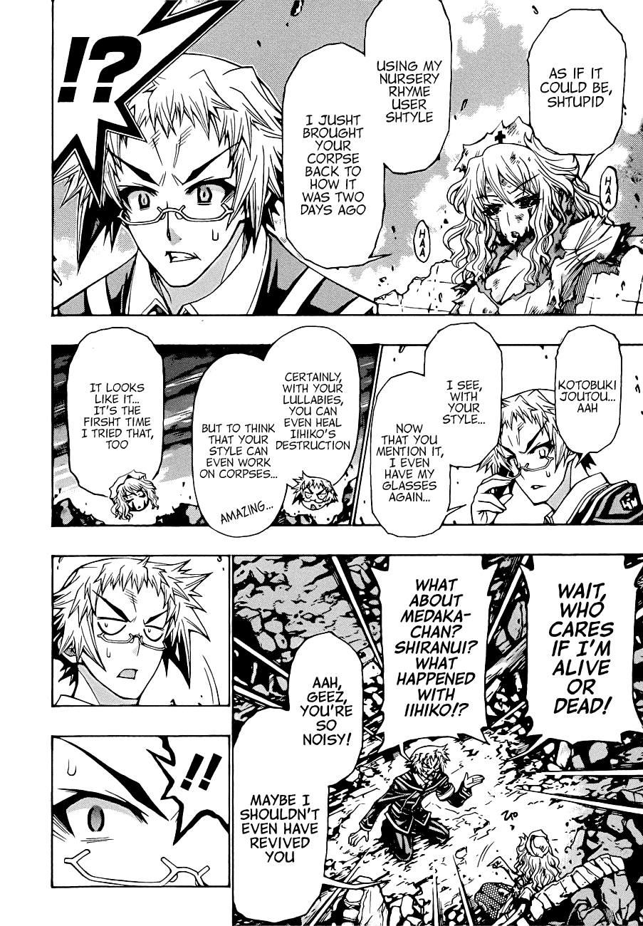 Medaka Box Chapter 182 page 6 - Chapter 182 : The 182nd Suggestion - My Words Will Reach