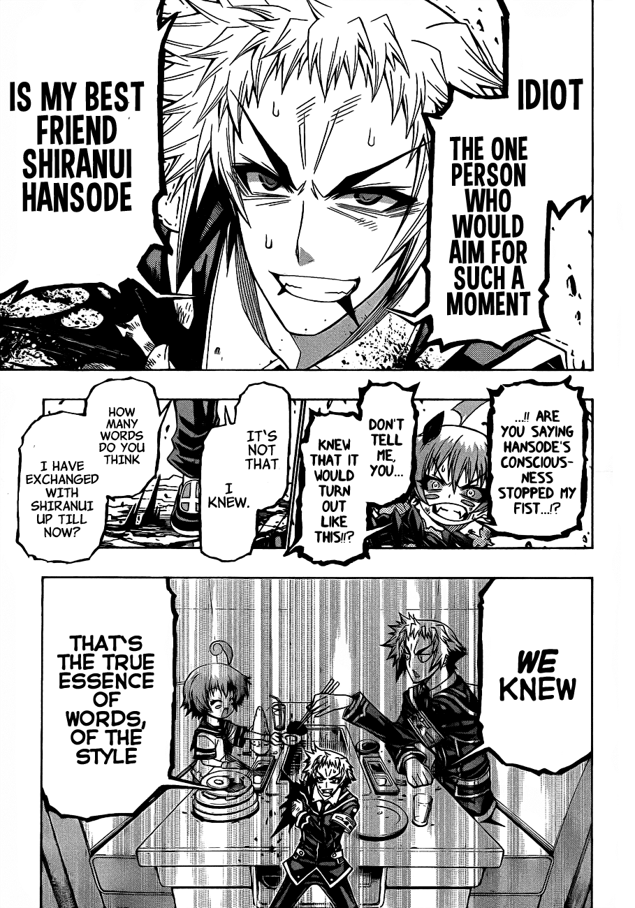 Medaka Box Chapter 183 page 17 - Chapter 183 : The 183rd Suggestion - His Heart Was Full