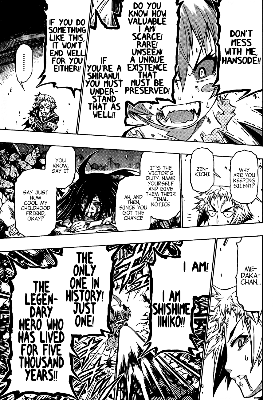 Medaka Box Chapter 183 page 19 - Chapter 183 : The 183rd Suggestion - His Heart Was Full