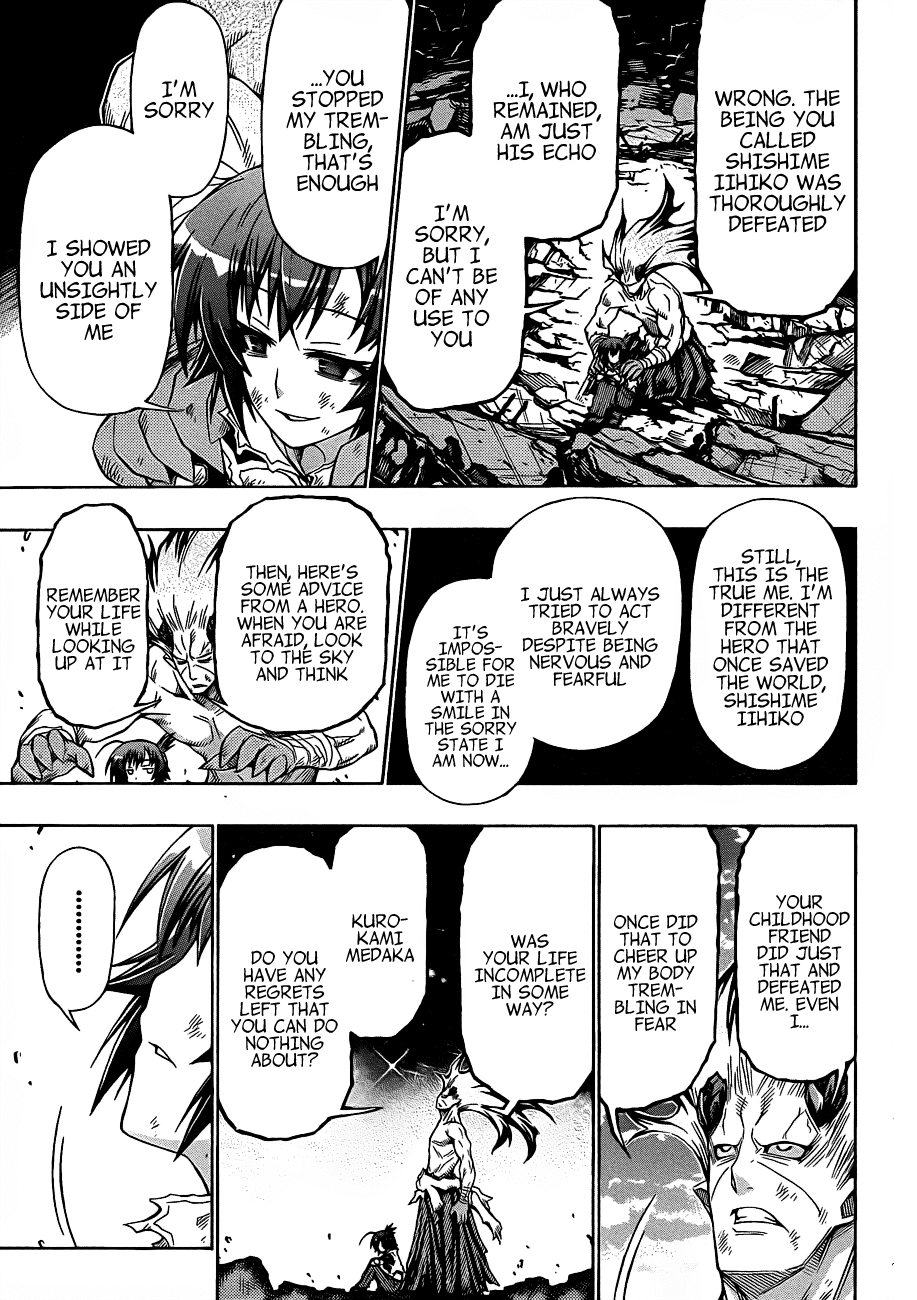 Medaka Box Chapter 184 page 17 - Chapter 184 : The 184th Suggestion - And Medaka-chan