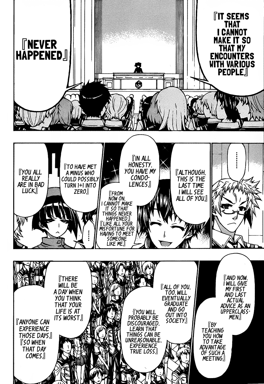 Medaka Box Chapter 185 page 14 - Chapter 185 : The 185th Suggestion - One Plus One Is