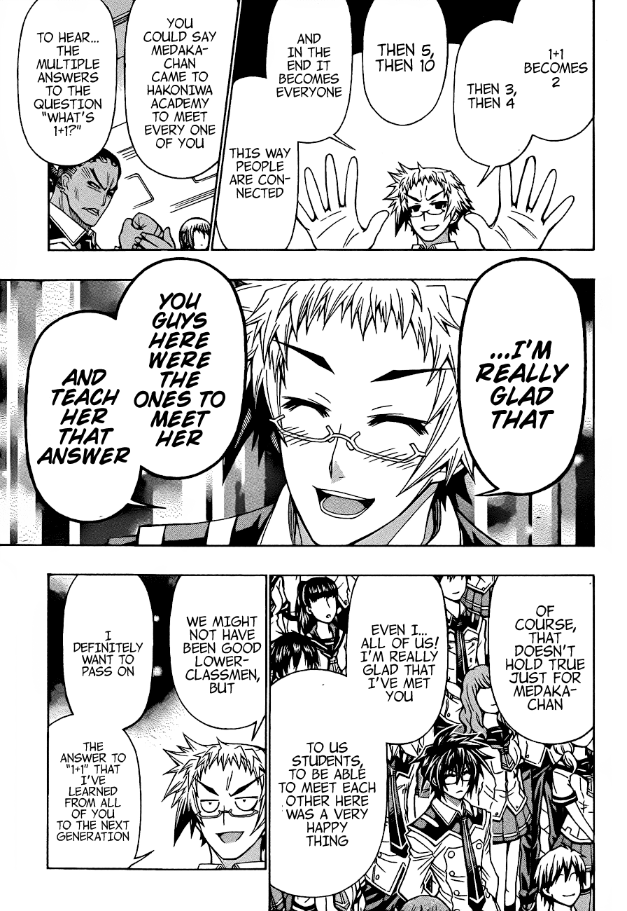 Medaka Box Chapter 185 page 9 - Chapter 185 : The 185th Suggestion - One Plus One Is