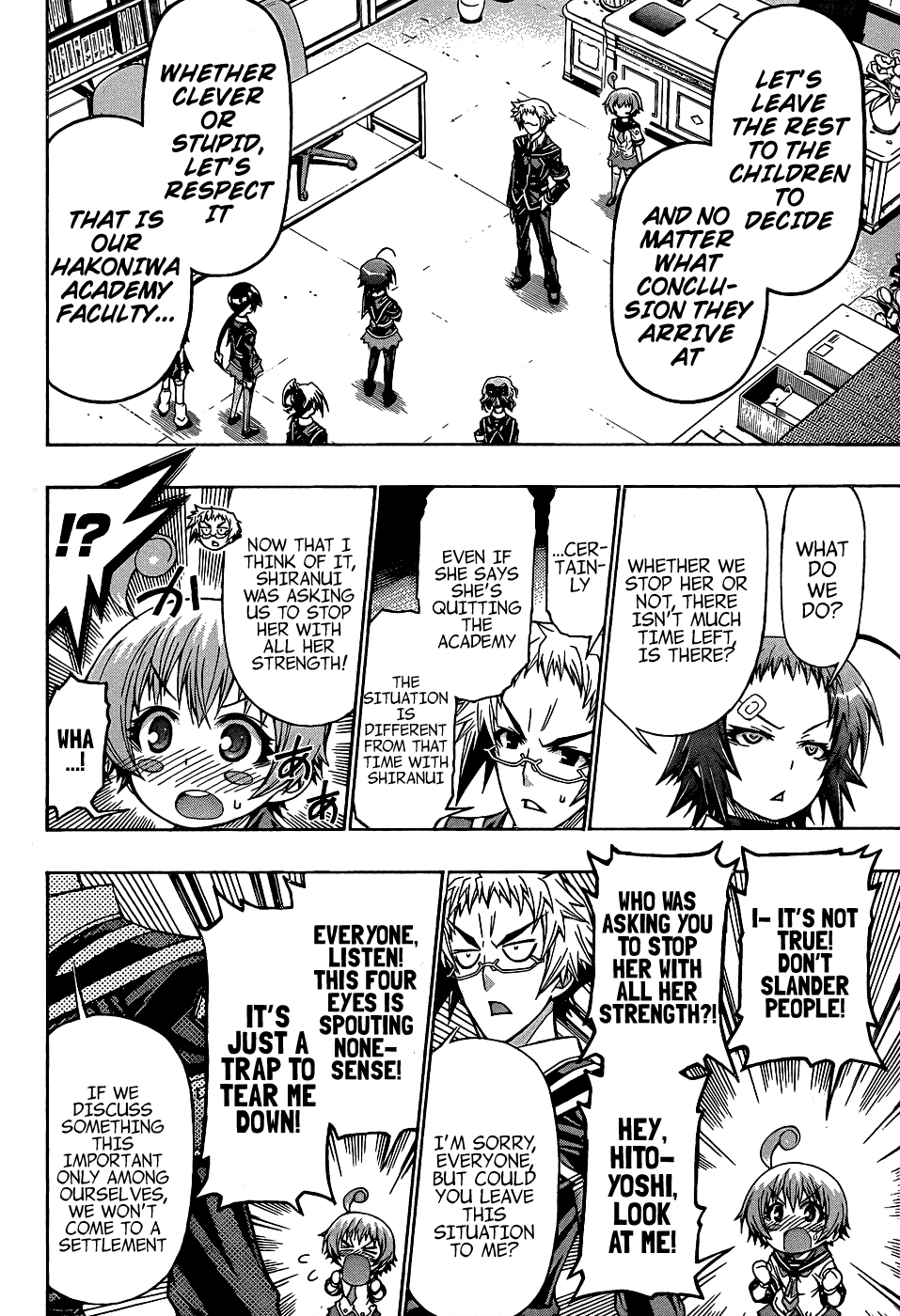 Medaka Box Chapter 186 page 10 - Chapter 186 : The 186th Suggestion - It's Good-Bye Here