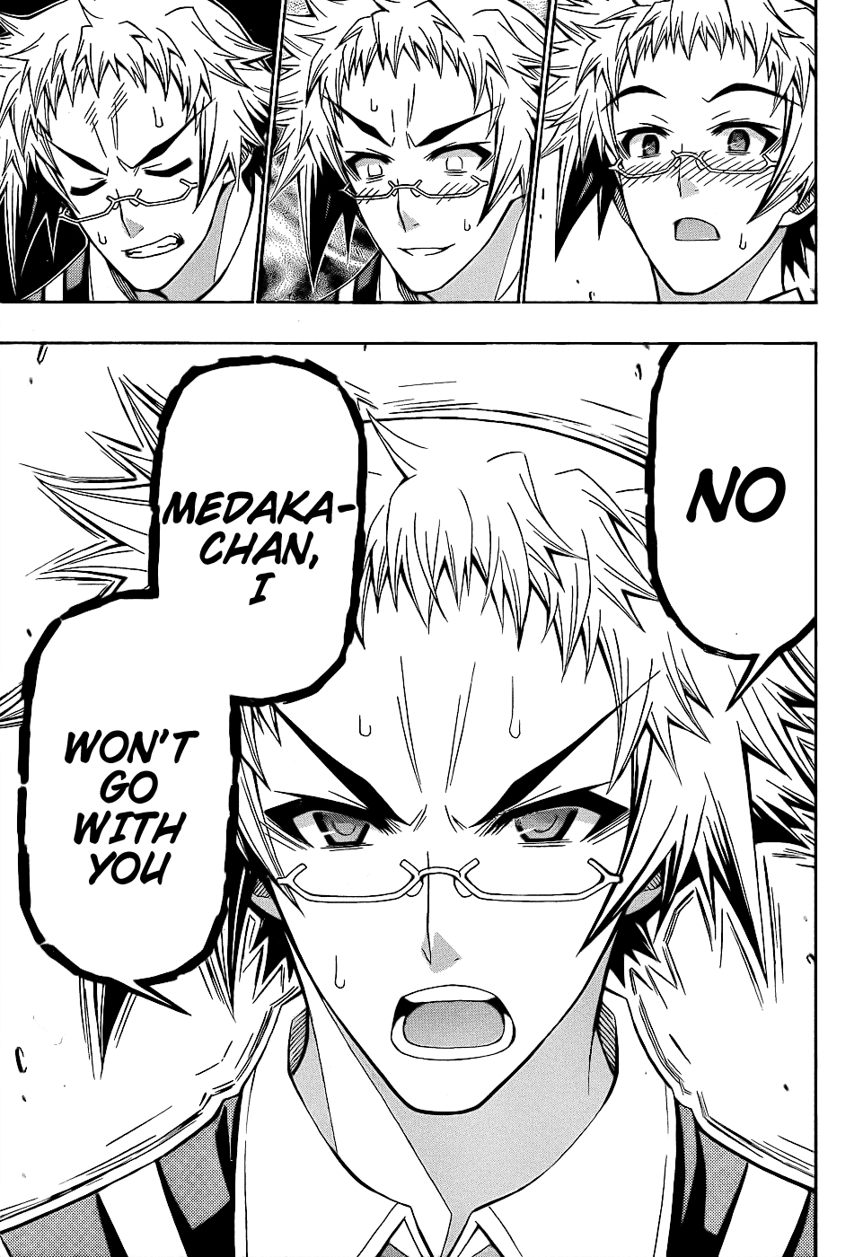 Medaka Box Chapter 186 page 15 - Chapter 186 : The 186th Suggestion - It's Good-Bye Here