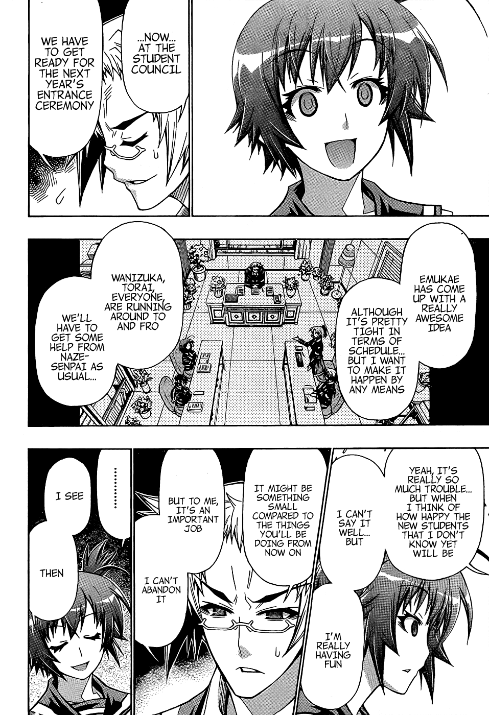 Medaka Box Chapter 186 page 16 - Chapter 186 : The 186th Suggestion - It's Good-Bye Here
