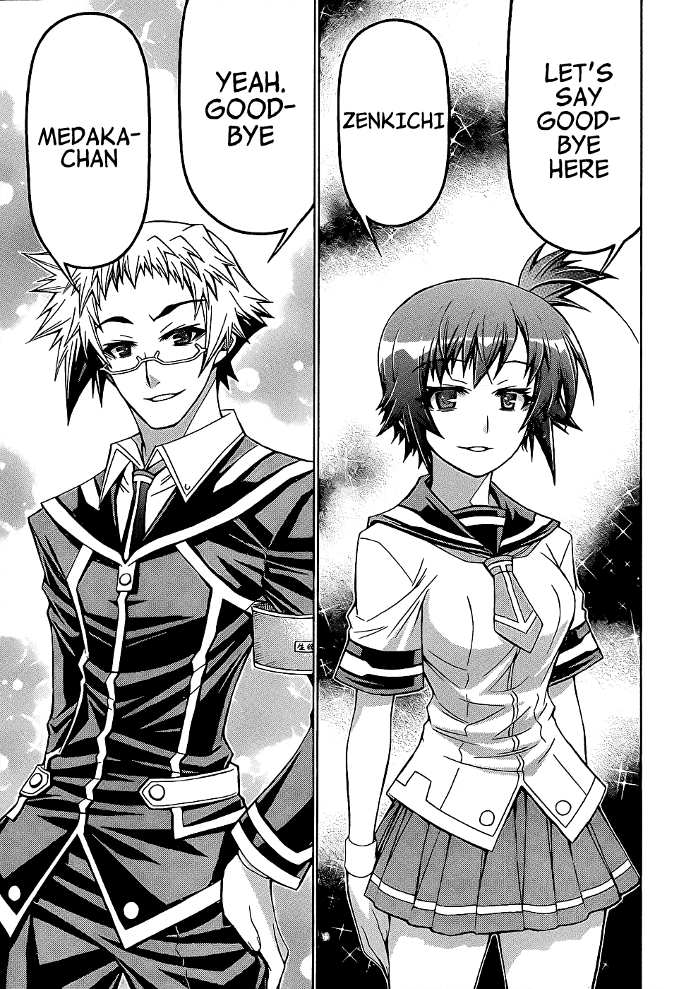 Medaka Box Chapter 186 page 17 - Chapter 186 : The 186th Suggestion - It's Good-Bye Here