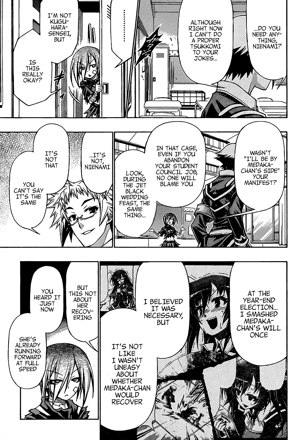 Medaka Box Chapter 186 page 19 - Chapter 186 : The 186th Suggestion - It's Good-Bye Here