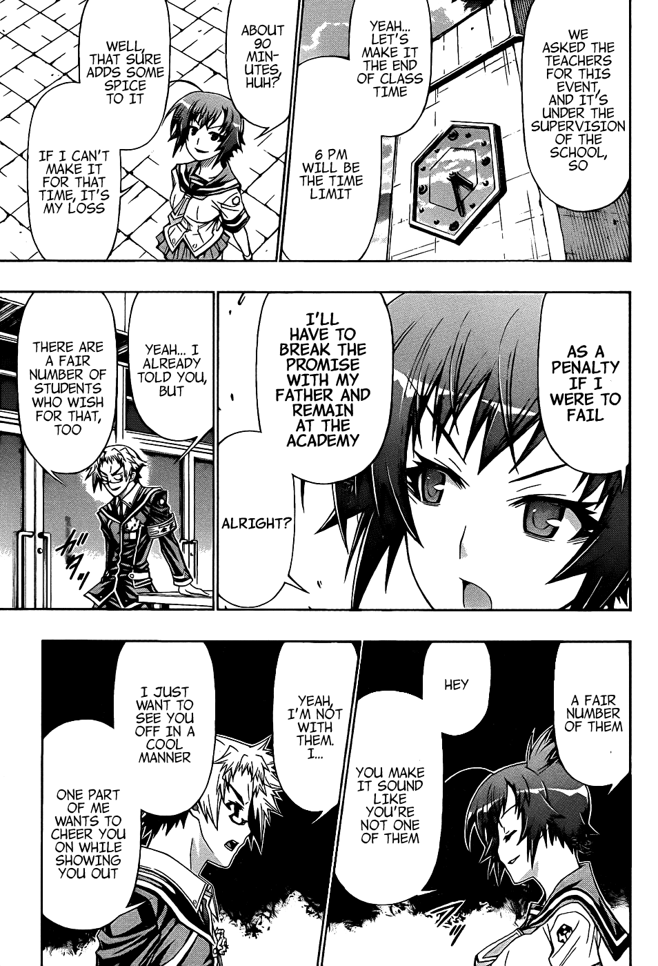 Medaka Box Chapter 187 page 13 - Chapter 187 : The 187th Suggestion - The 100 Flowers Run