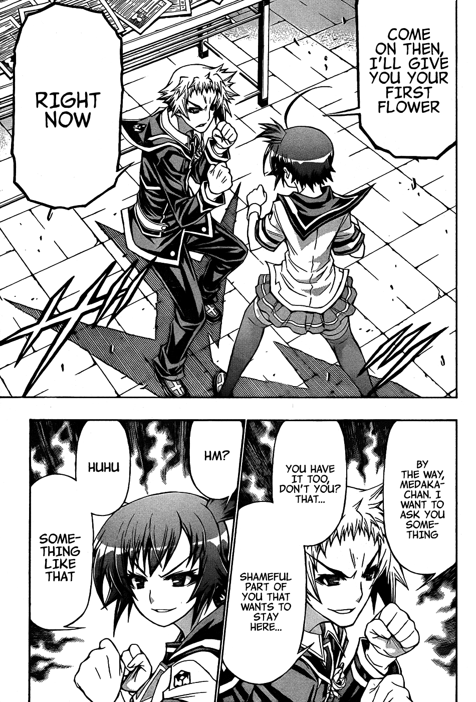 Medaka Box Chapter 187 page 15 - Chapter 187 : The 187th Suggestion - The 100 Flowers Run