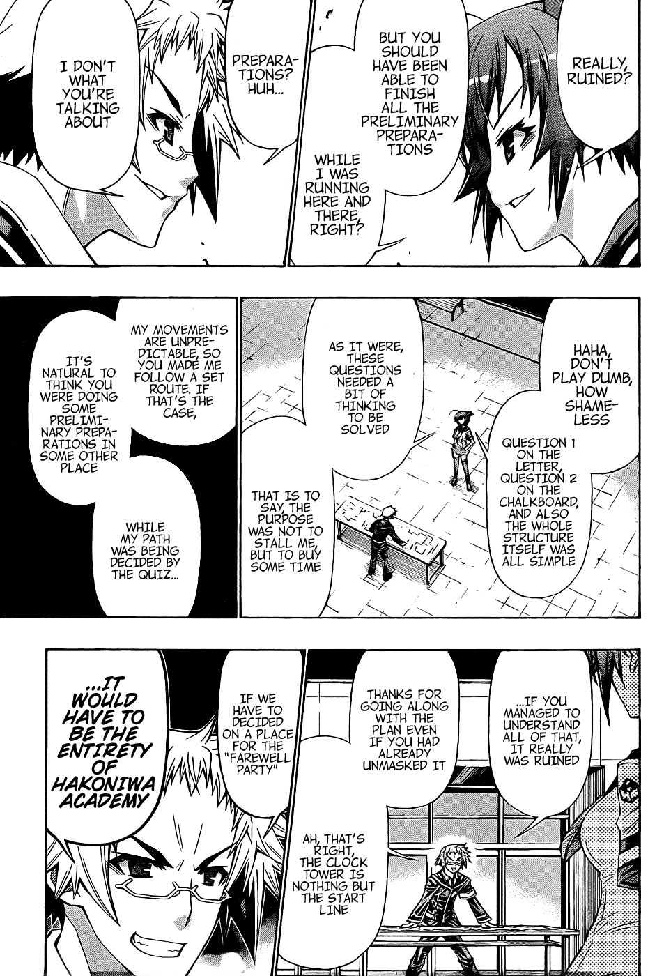 Medaka Box Chapter 187 page 7 - Chapter 187 : The 187th Suggestion - The 100 Flowers Run