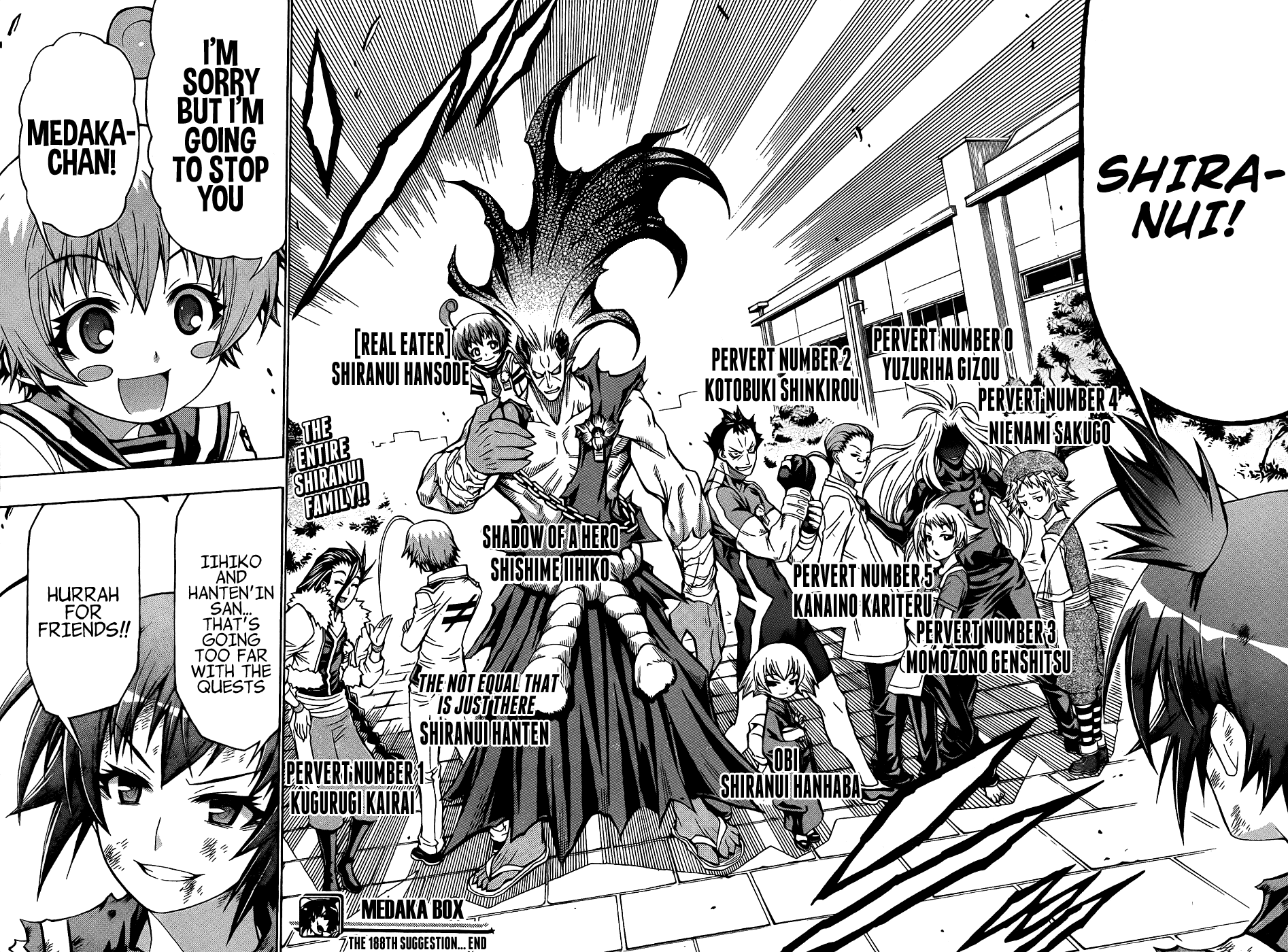 Medaka Box Chapter 188 page 18 - Chapter 188 : The 188th Suggestion - Was it a Good Memory?