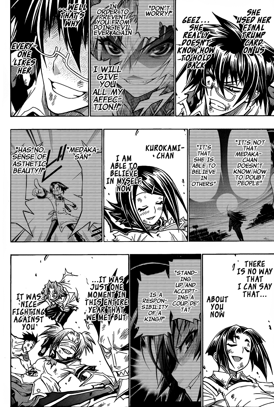 Medaka Box Chapter 188 page 5 - Chapter 188 : The 188th Suggestion - Was it a Good Memory?