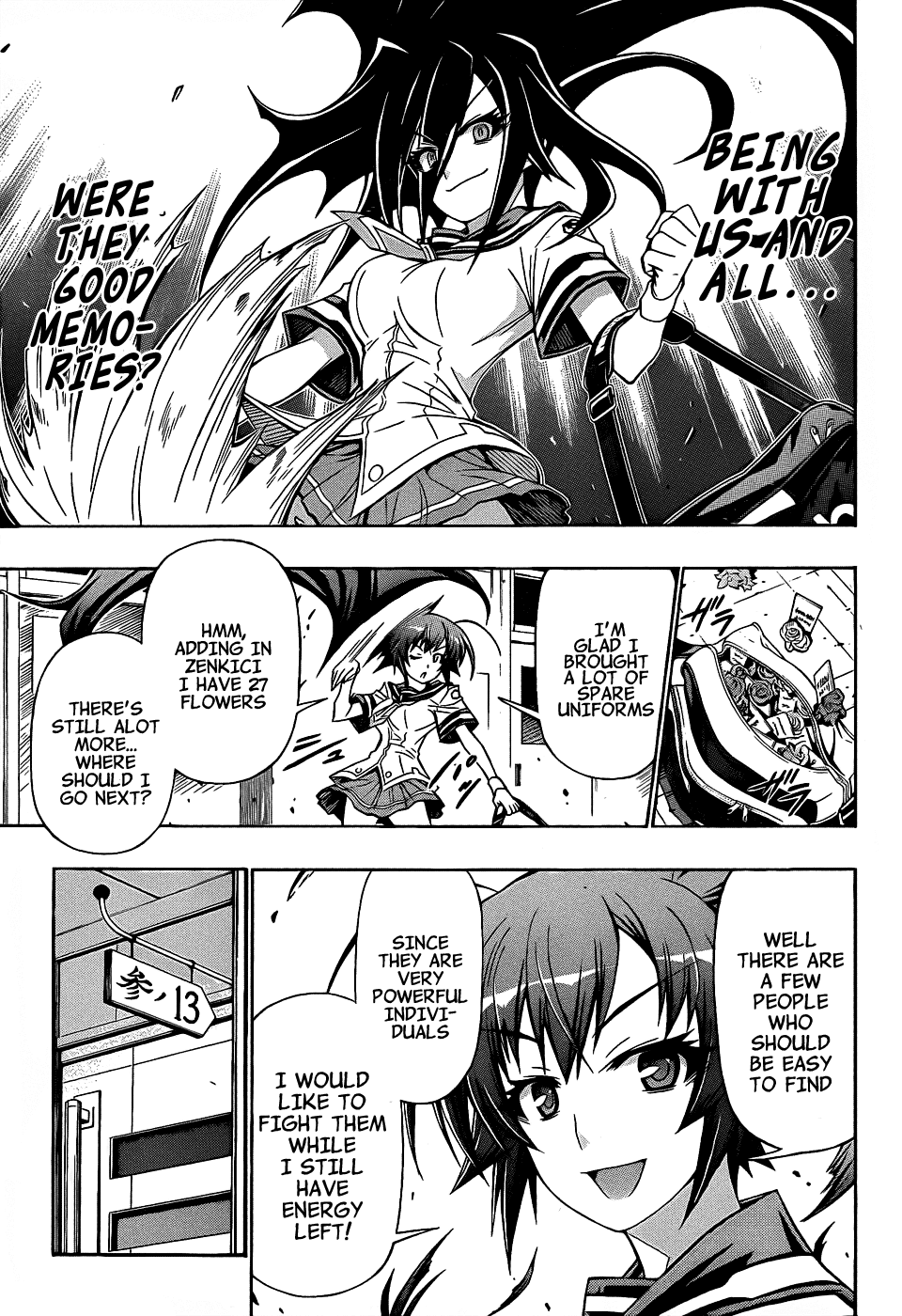 Medaka Box Chapter 188 page 6 - Chapter 188 : The 188th Suggestion - Was it a Good Memory?