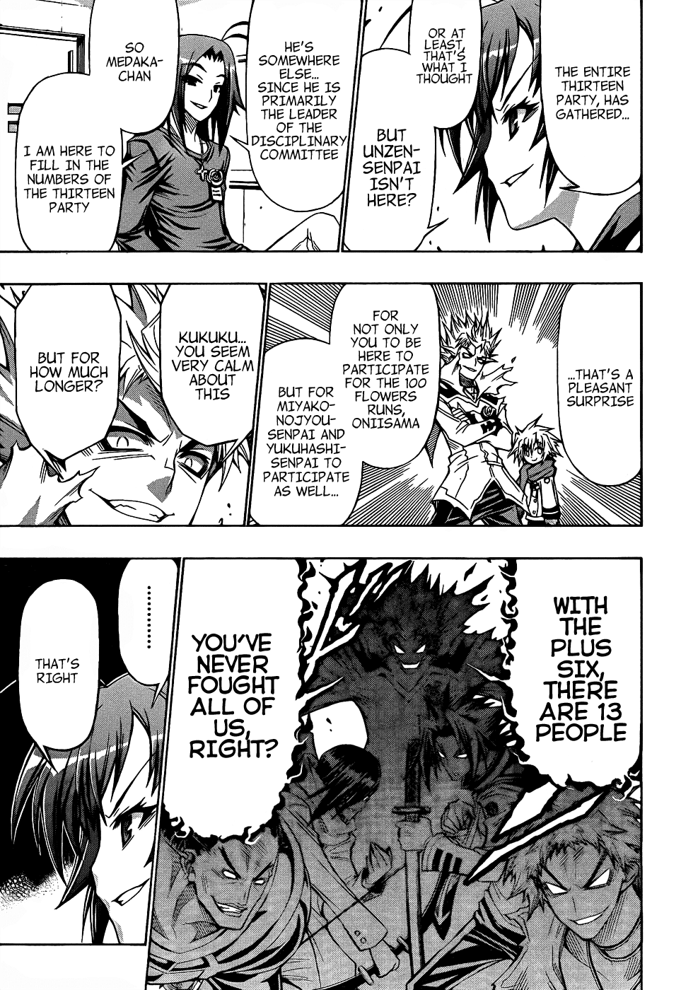 Medaka Box Chapter 188 page 8 - Chapter 188 : The 188th Suggestion - Was it a Good Memory?