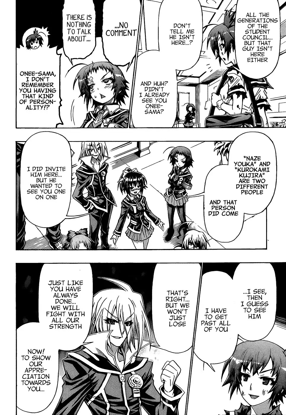 Medaka Box Chapter 189 page 14 - Chapter 189 : The 189th Suggestion Now that I think about it, ever since the beginning