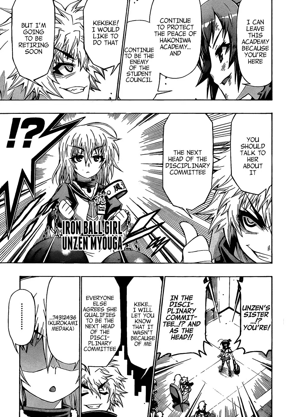 Medaka Box Chapter 189 page 17 - Chapter 189 : The 189th Suggestion Now that I think about it, ever since the beginning