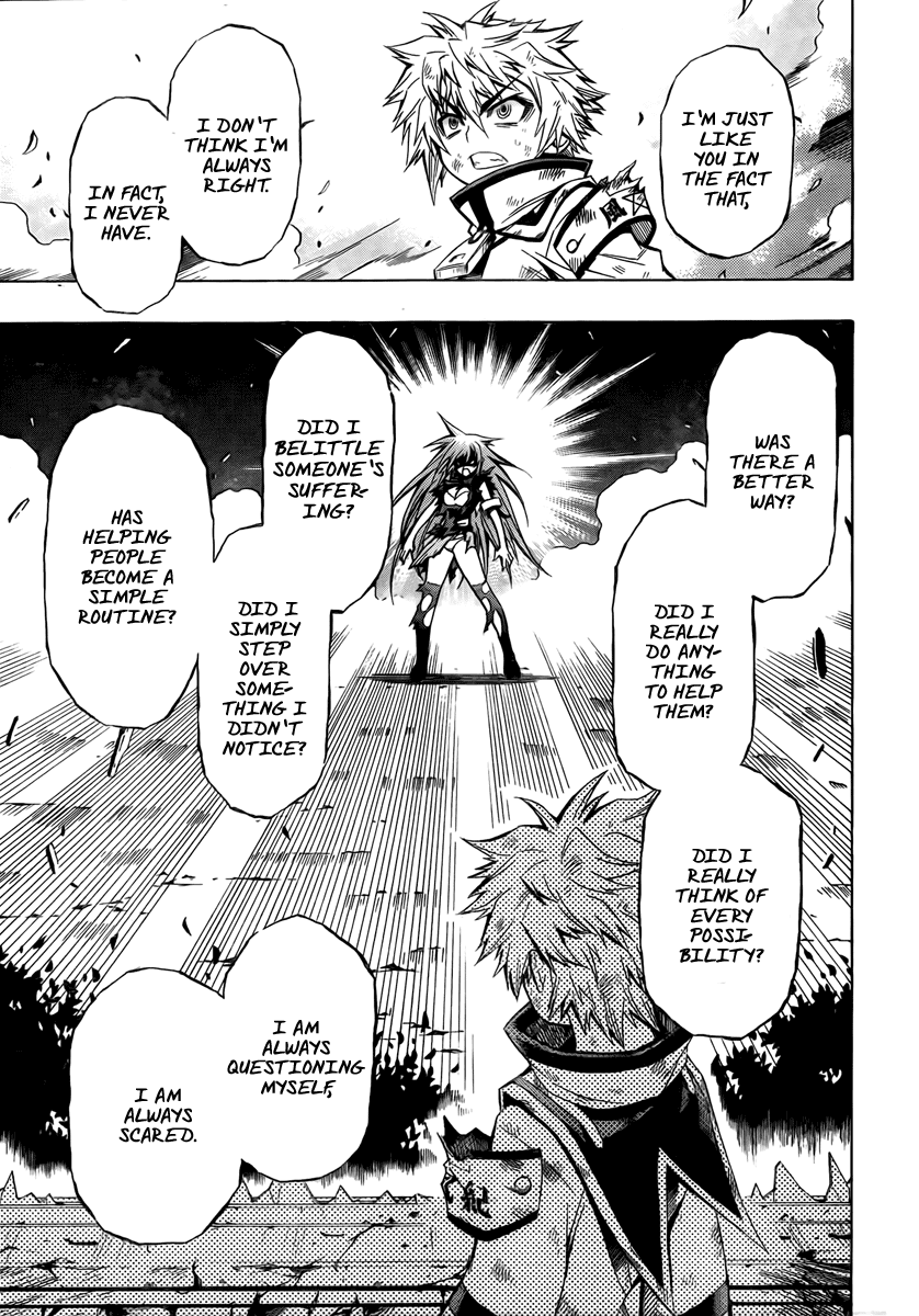 Medaka Box Chapter 19 page 13 - Chapter 19 : The 19th Suggestion - Kurokami Medaka's 4th Trump Card