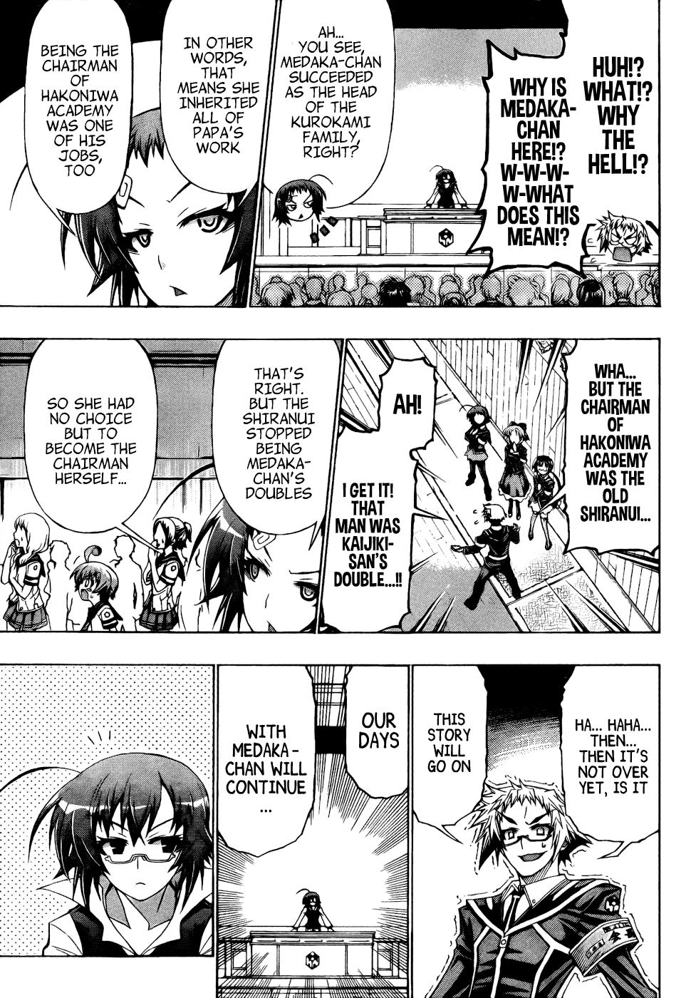 Medaka Box Chapter 190 page 12 - Chapter 190 : The 190th Suggestion - Once, at Hakoniwa Academy