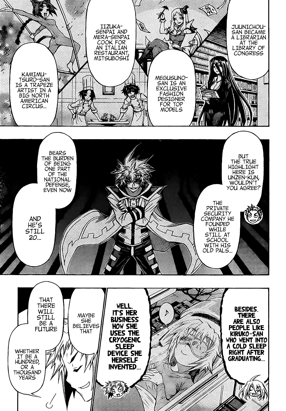 Medaka Box Chapter 191 page 10 - Chapter 191 : The 191st Suggestion - Ten Years Have Passed