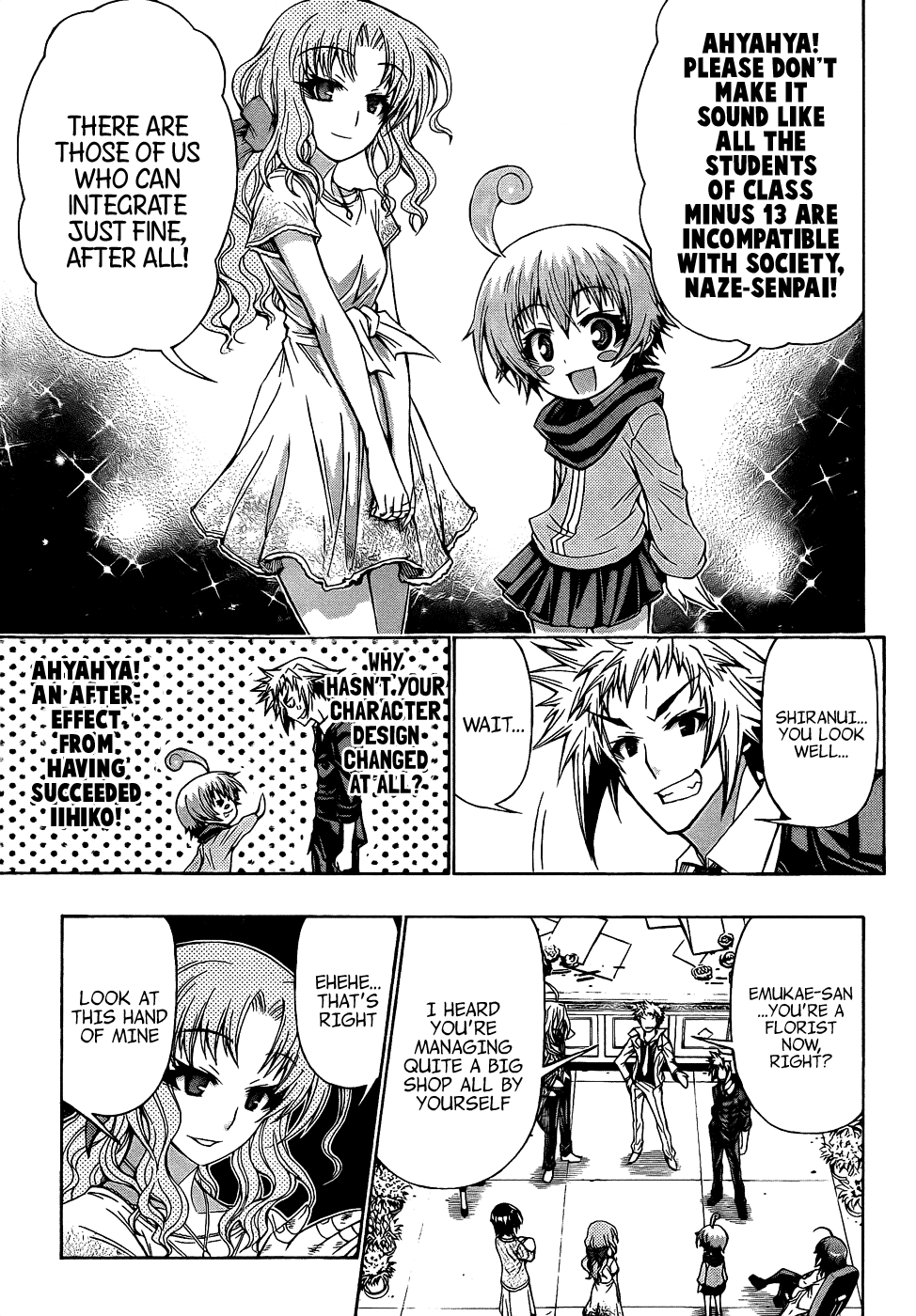 Medaka Box Chapter 191 page 14 - Chapter 191 : The 191st Suggestion - Ten Years Have Passed