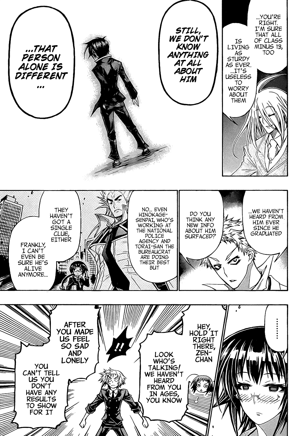 Medaka Box Chapter 191 page 16 - Chapter 191 : The 191st Suggestion - Ten Years Have Passed