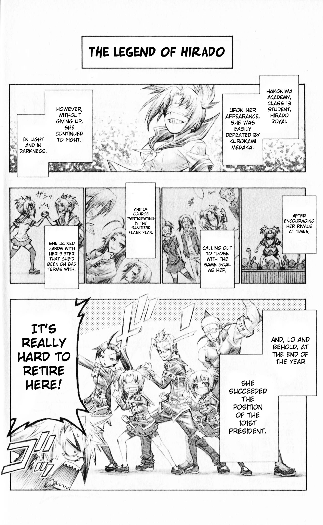 Medaka Box Chapter 192.75 page 11 - Chapter 192.75: Omake Box