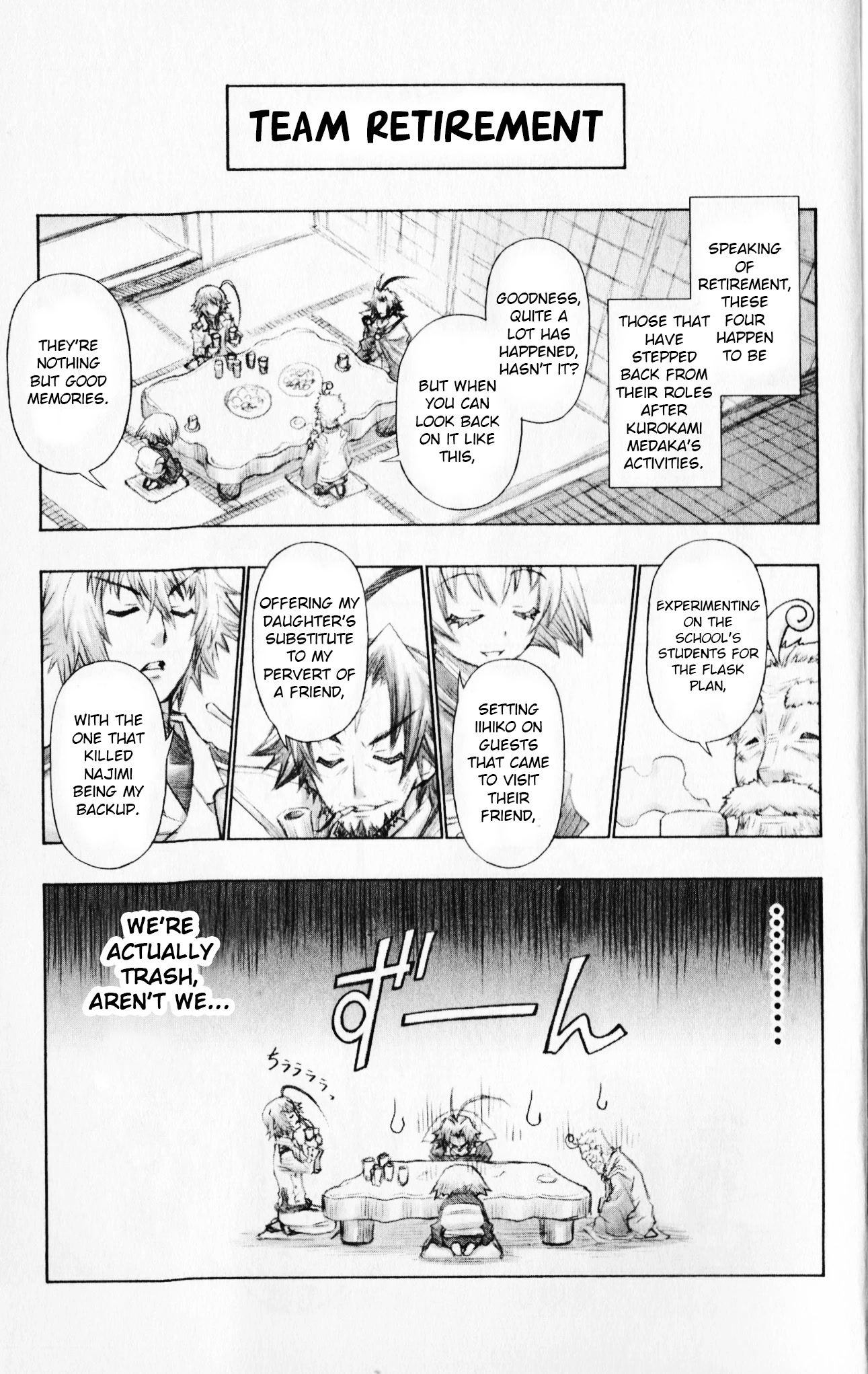 Medaka Box Chapter 192.75 page 12 - Chapter 192.75: Omake Box