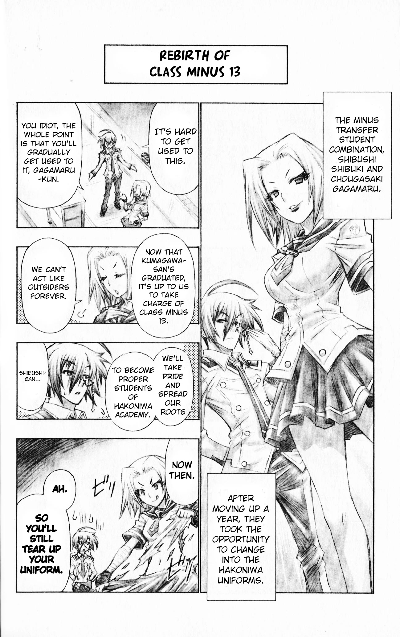 Medaka Box Chapter 192.75 page 9 - Chapter 192.75: Omake Box