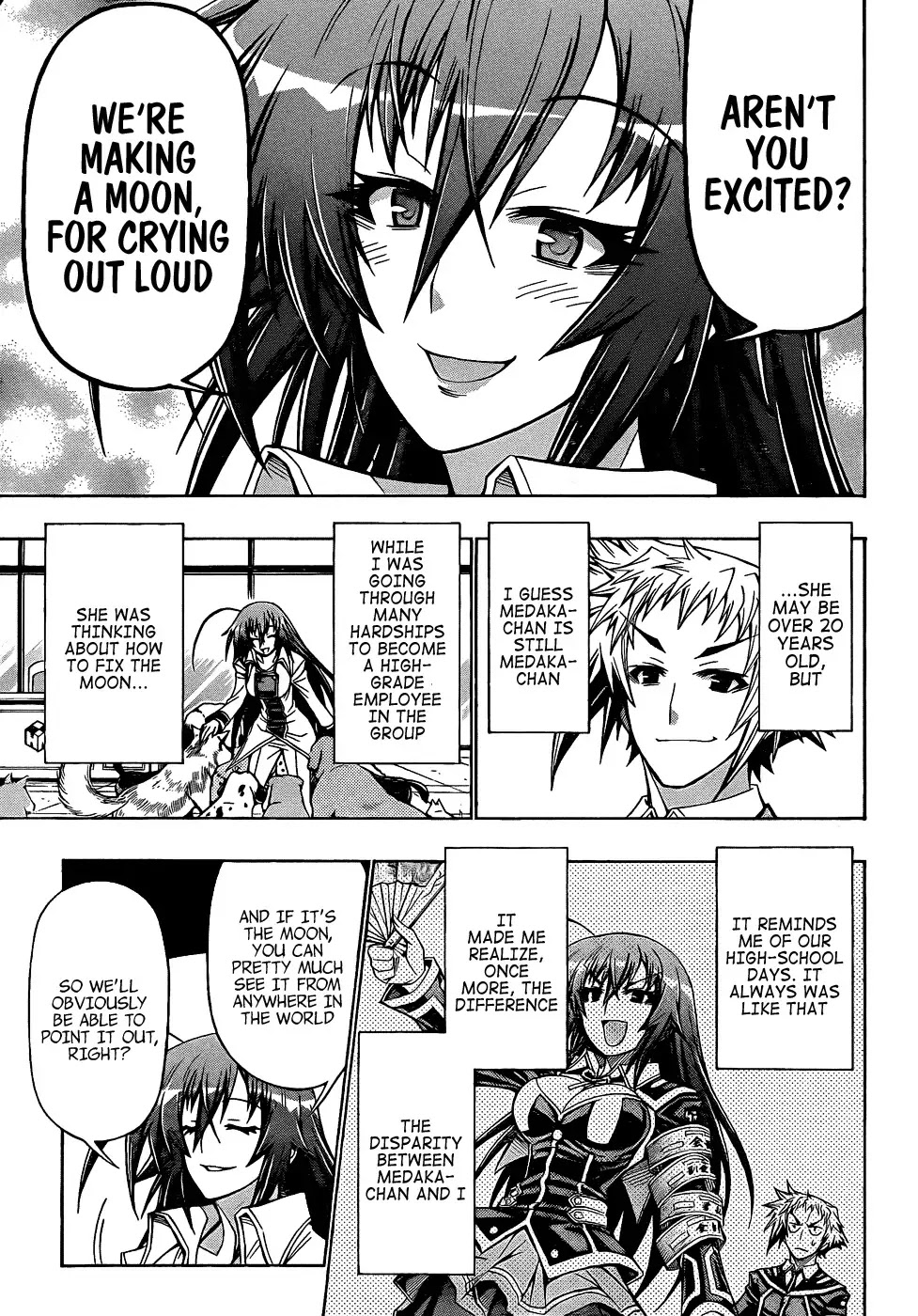 Medaka Box Chapter 192 page 11 - Chapter 192 : Kurokami Medaka is still well
