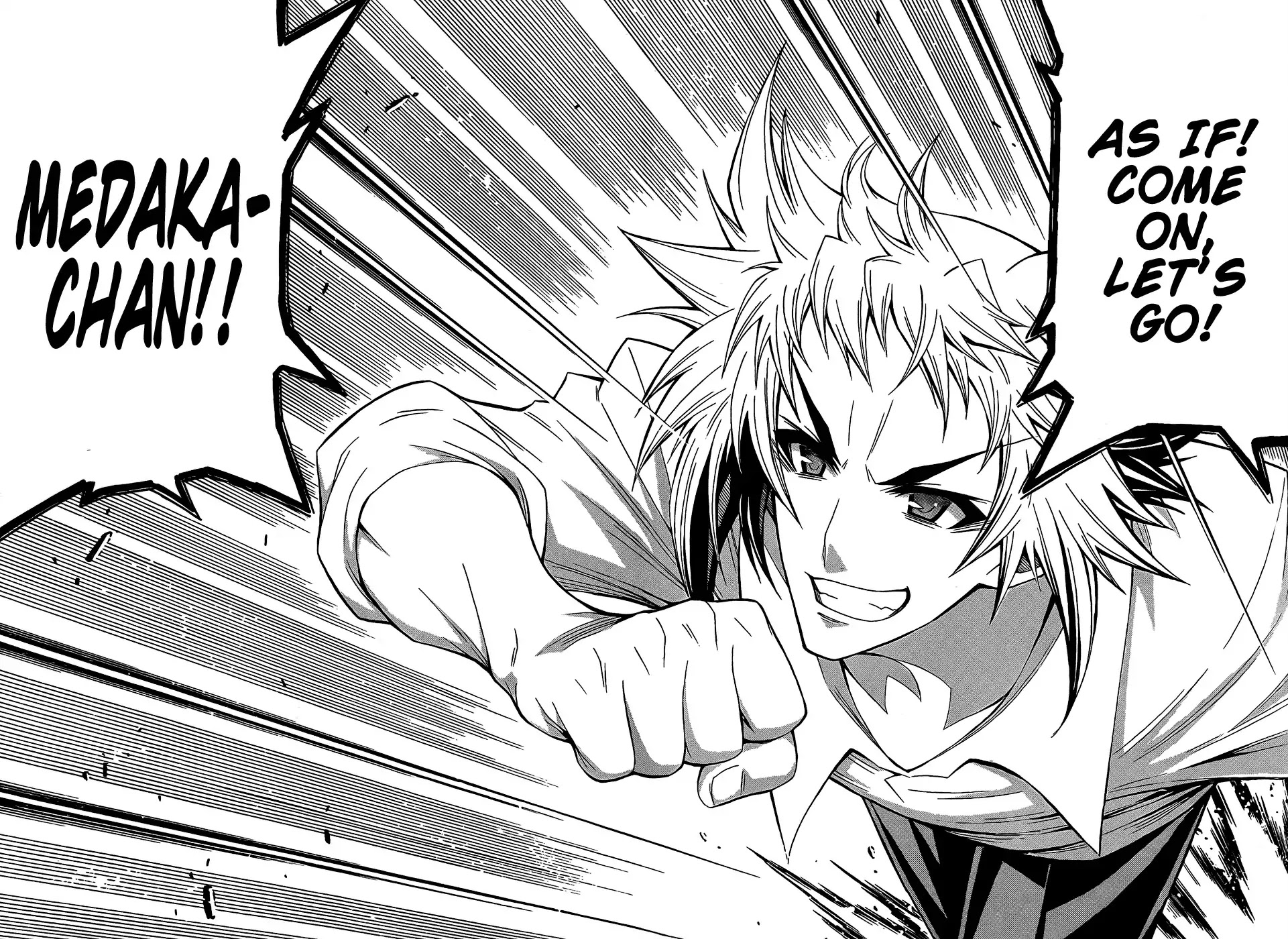 Medaka Box Chapter 192 page 20 - Chapter 192 : Kurokami Medaka is still well