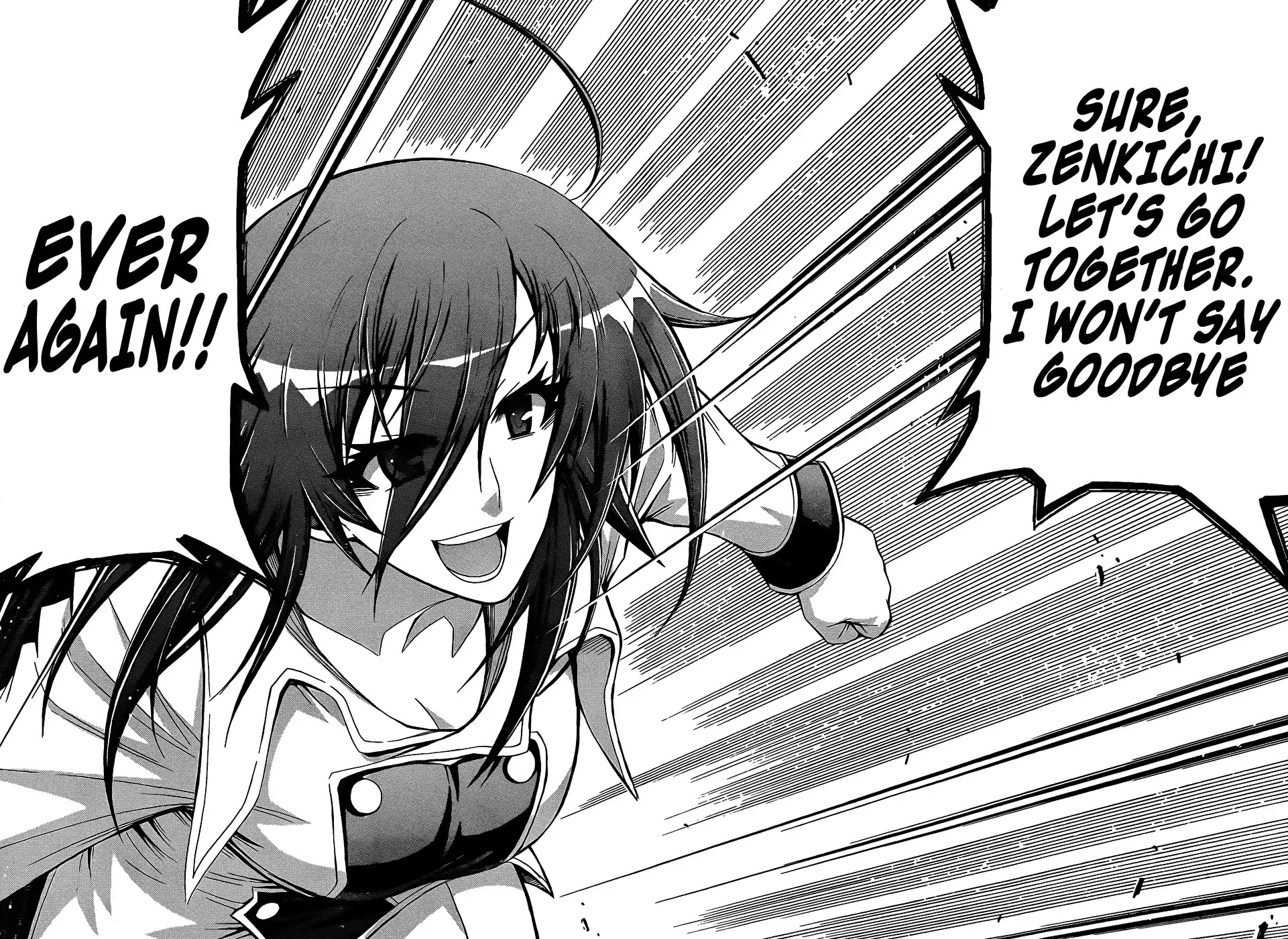 Medaka Box Chapter 192 page 21 - Chapter 192 : Kurokami Medaka is still well