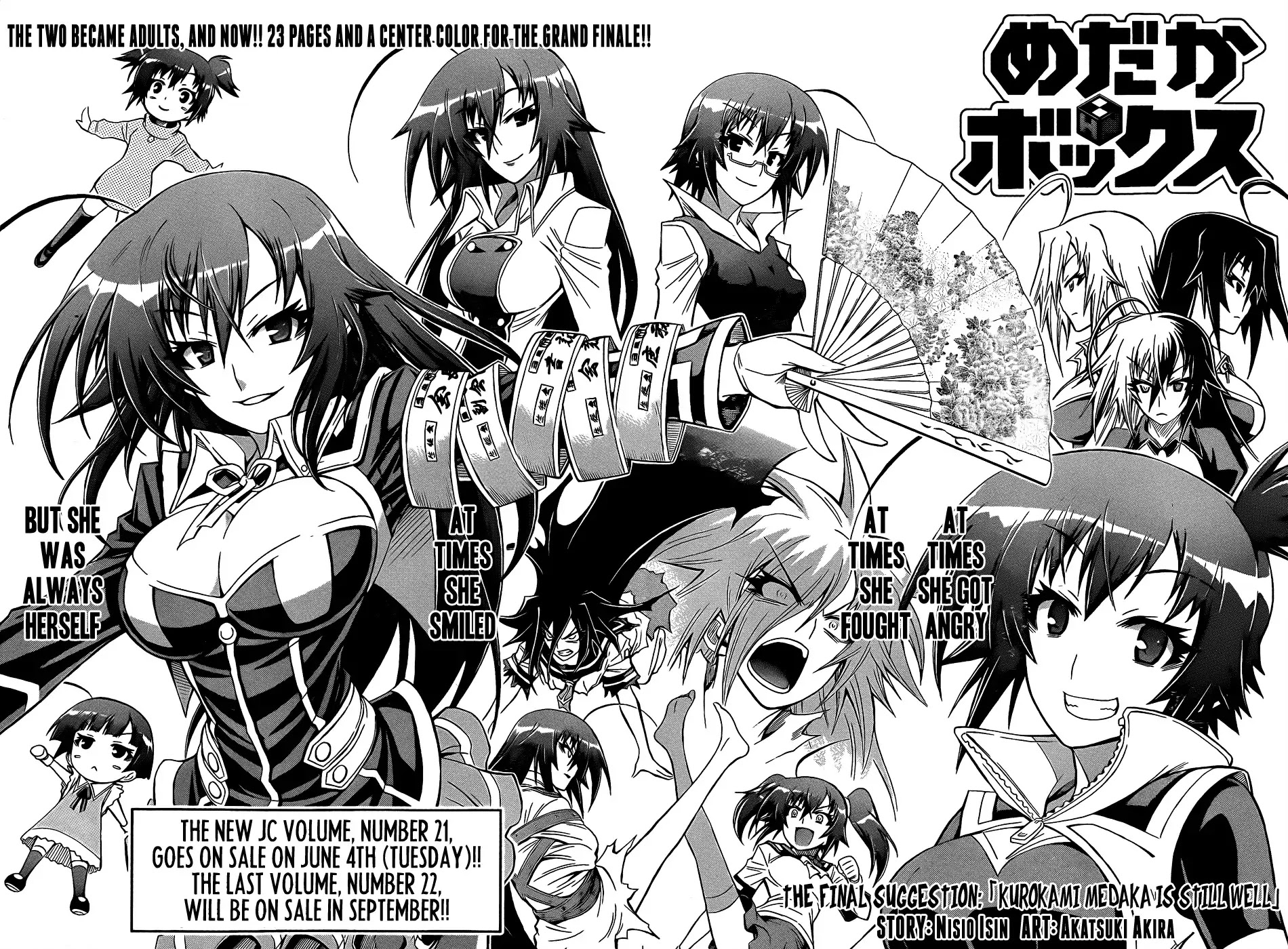 Medaka Box Chapter 192 page 5 - Chapter 192 : Kurokami Medaka is still well