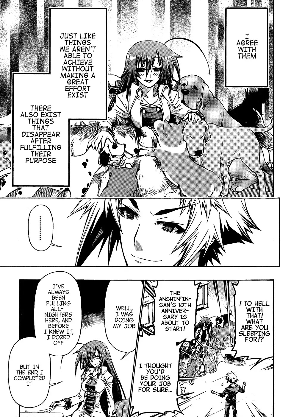Medaka Box Chapter 192 page 9 - Chapter 192 : Kurokami Medaka is still well
