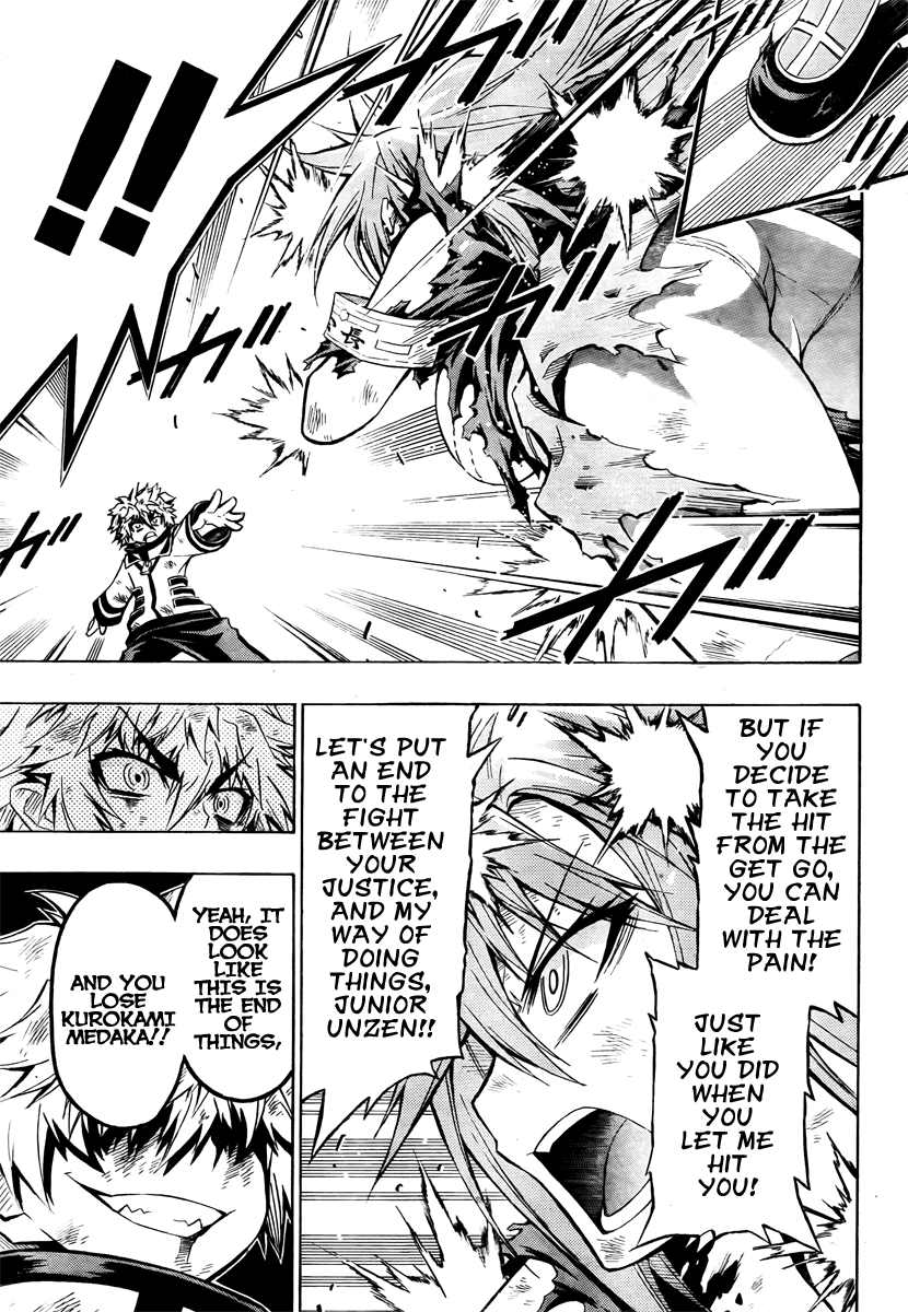 Medaka Box Chapter 20 page 11 - Chapter 20 : The 20th Suggestion - I Am The Student Council President