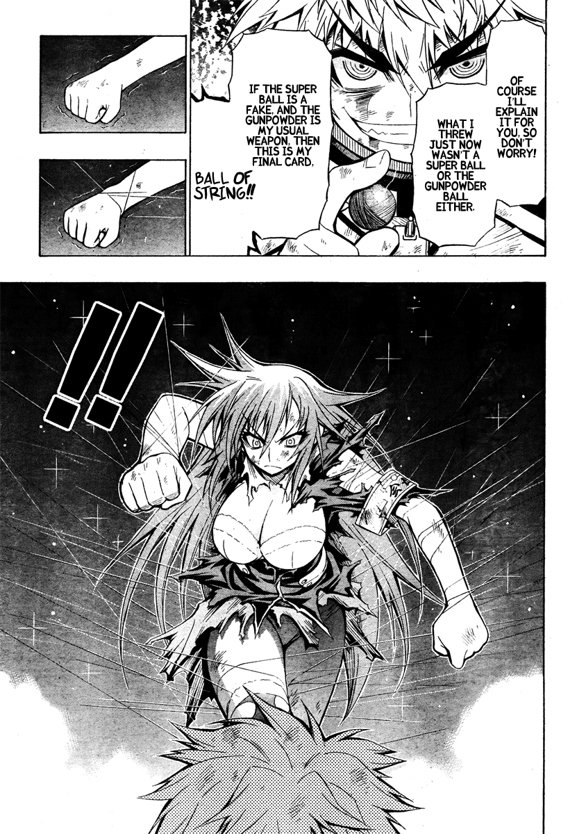 Medaka Box Chapter 20 page 13 - Chapter 20 : The 20th Suggestion - I Am The Student Council President