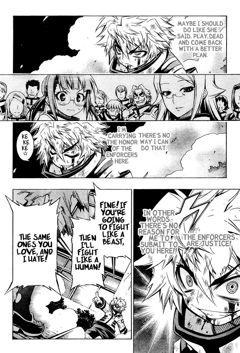 Medaka Box Chapter 20 page 6 - Chapter 20 : The 20th Suggestion - I Am The Student Council President